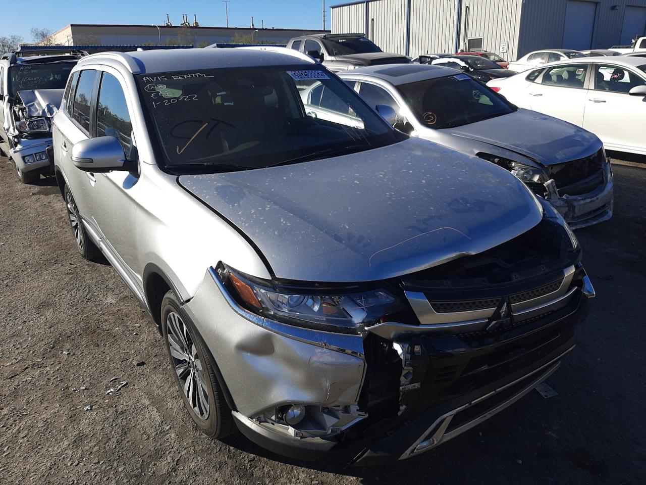 Photo 1 from auction – 2020 MITSUBISHI OUTLANDER with VIN JA4AZ3A39LZ019709