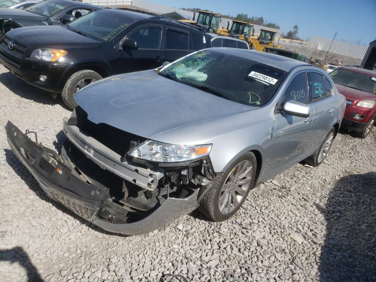 Photo 2 from auction – 2012 LINCOLN MKS with VIN 1LNHL9DR7CG805380