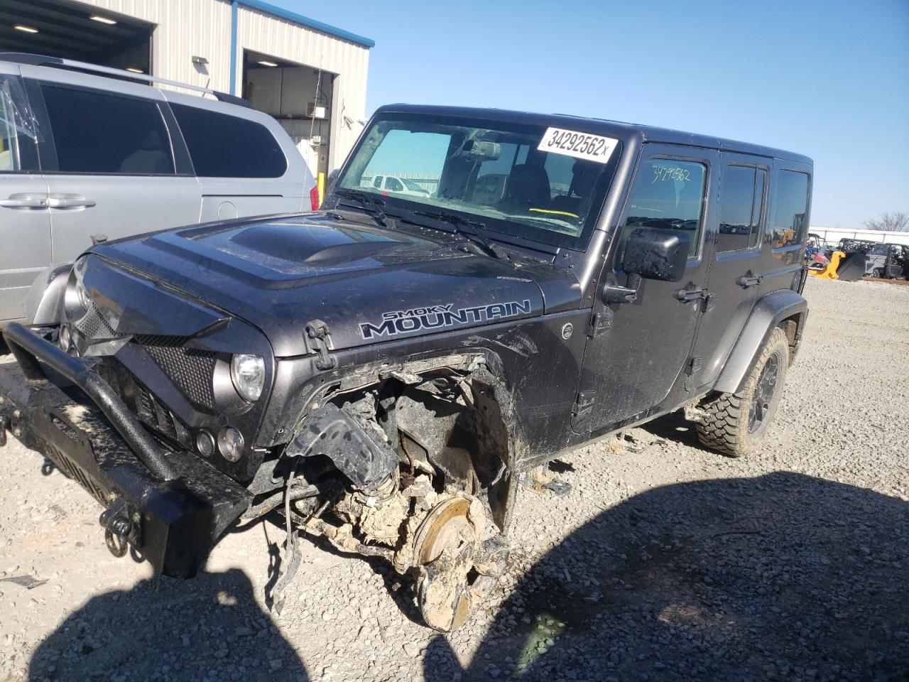Photo 2 from auction – 2017 JEEP WRANGLER U with VIN 1C4BJWEG5HL645476