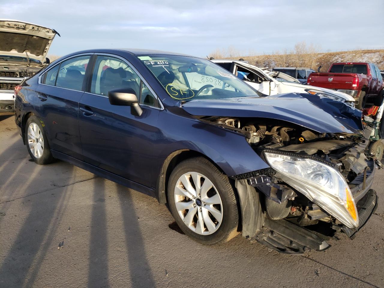 SUBARU LEGACY 2.5 2017 with VIN 4S3BNAB65H3044152 - Photo from auction