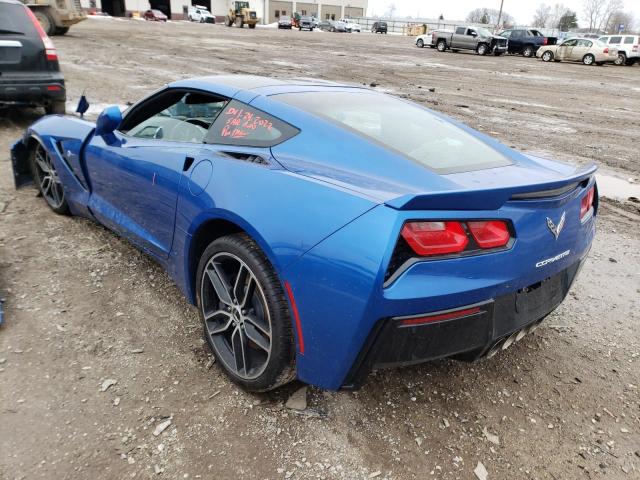 Photo 3 from auction – 2016 CHEVROLET CORVETTE S with VIN 1G1YD2D70G5100177