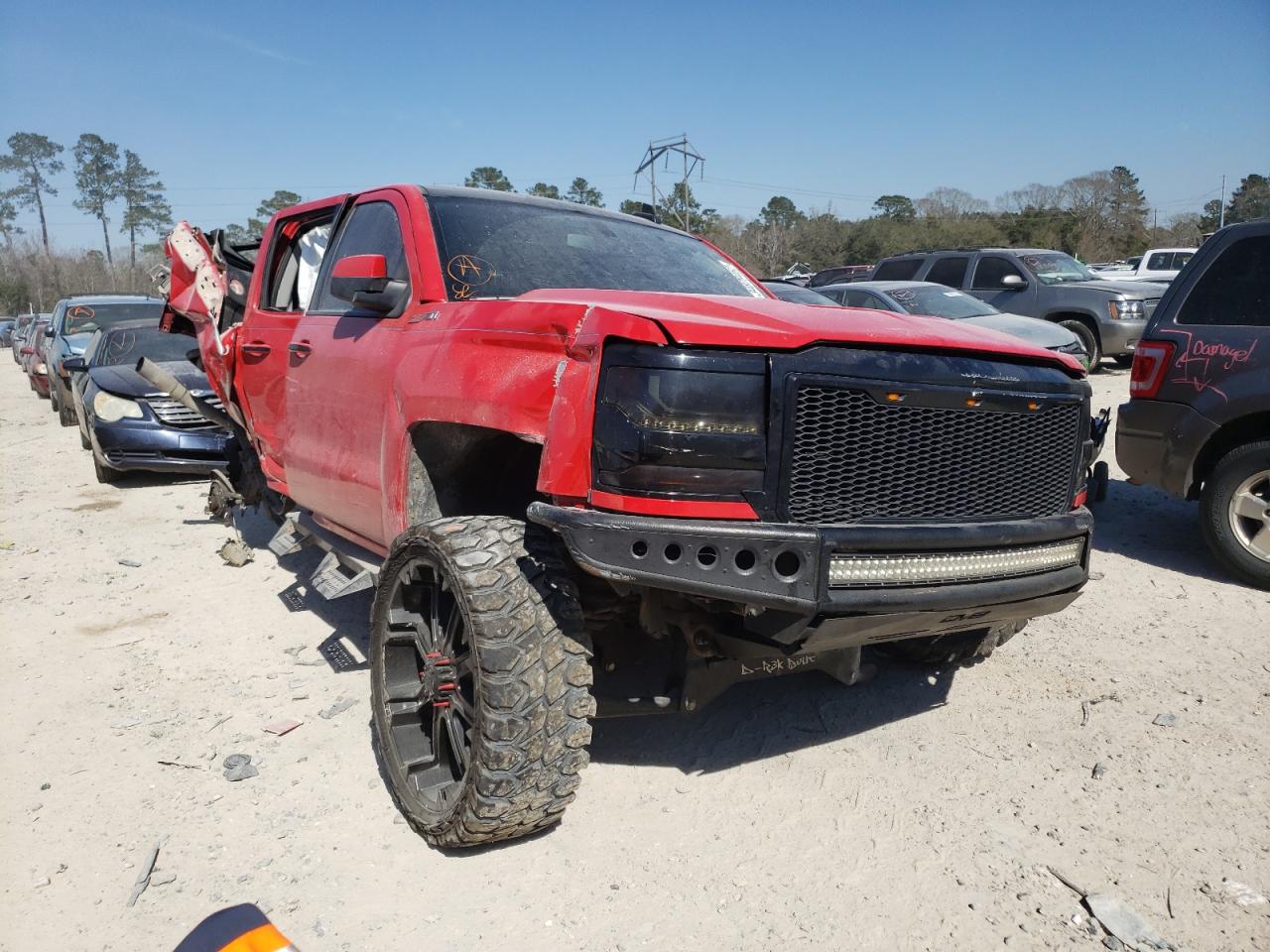 CHEVROLET SILVERADO 2016 with VIN 3GCPCREC4GG304239 - Photo from auction