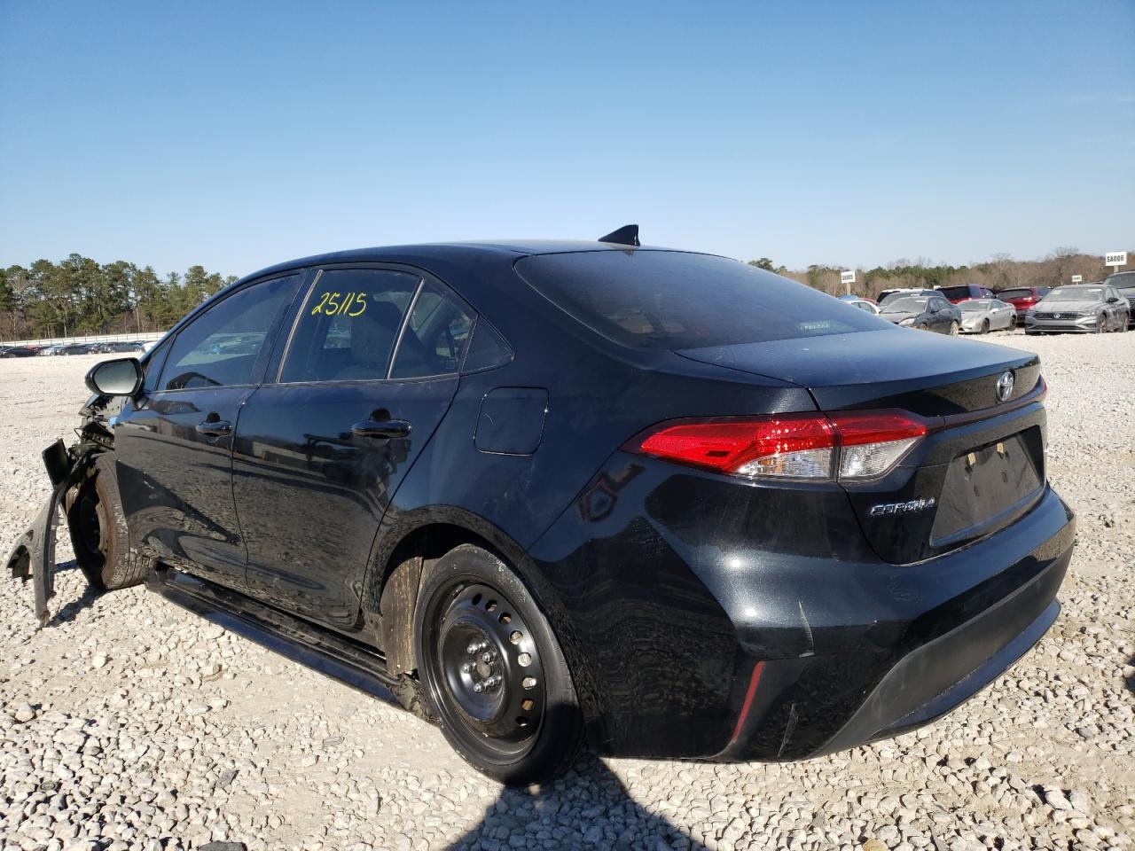 Photo 3 from auction – 2021 TOYOTA COROLLA LE with VIN JTDEPMAE5MJ143058