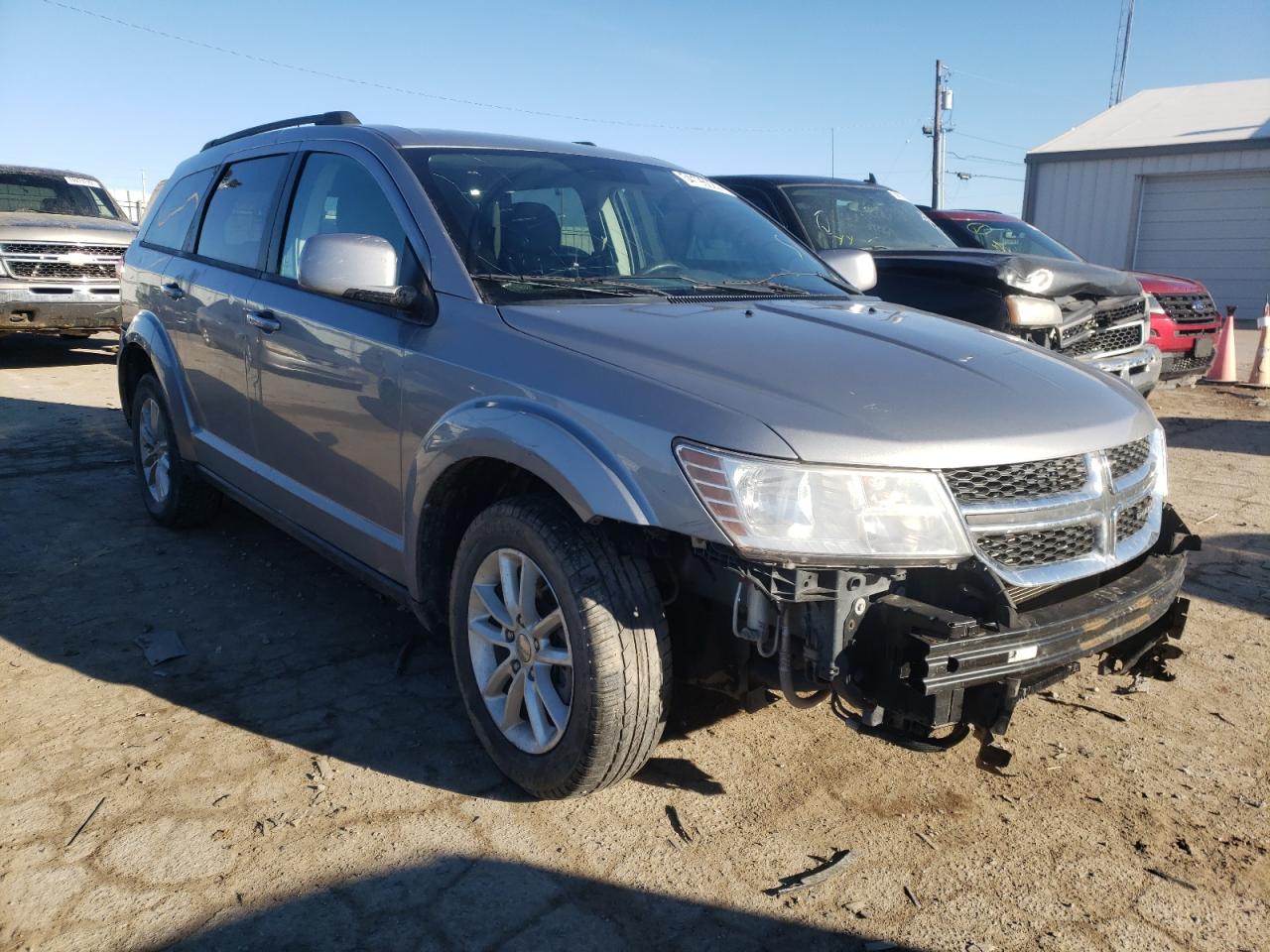 DODGE JOURNEY SX 2017 with VIN 3C4PDDBG7HT520747 - Photo from auction
