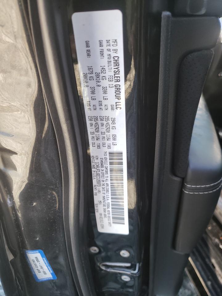 Photo 10 from auction – 2014 JEEP CHER SRT8 with VIN 1C4RJFDJ6EC125973