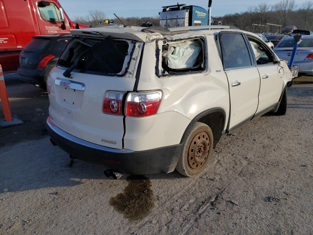Photo 4 from auction – 2011 GMC ACADIA SLT with VIN 1GKKVSED8BJ143457