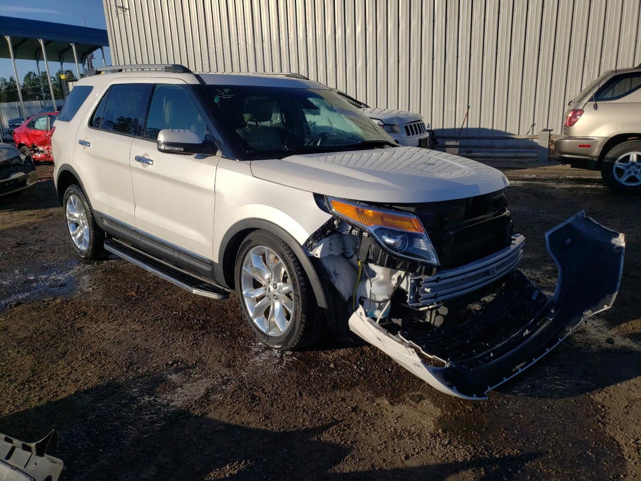 FORD EXPLORER L 2014 with VIN 1FM5K7F84EGA20591 - Photo from auction