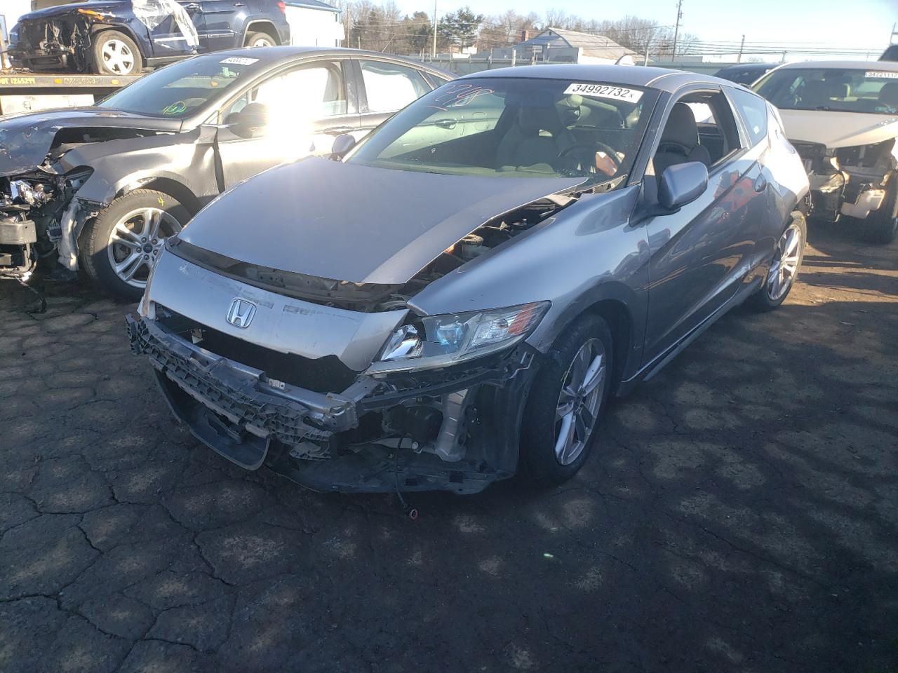 Photo 2 from auction – 2011 HONDA CR-Z EX with VIN JHMZF1C68BS009126