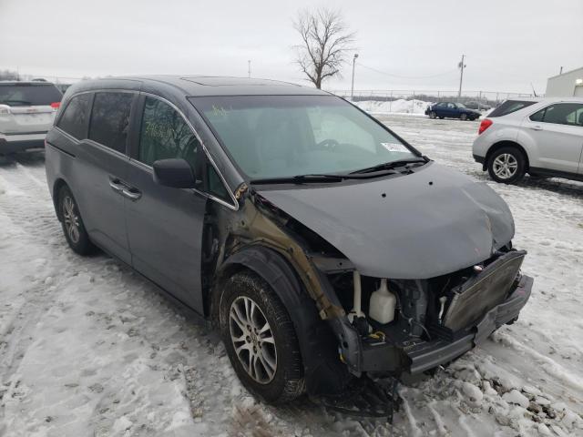 HONDA ODYSSEY EX 2013 with VIN 5FNRL5H68DB023392 - Photo from auction