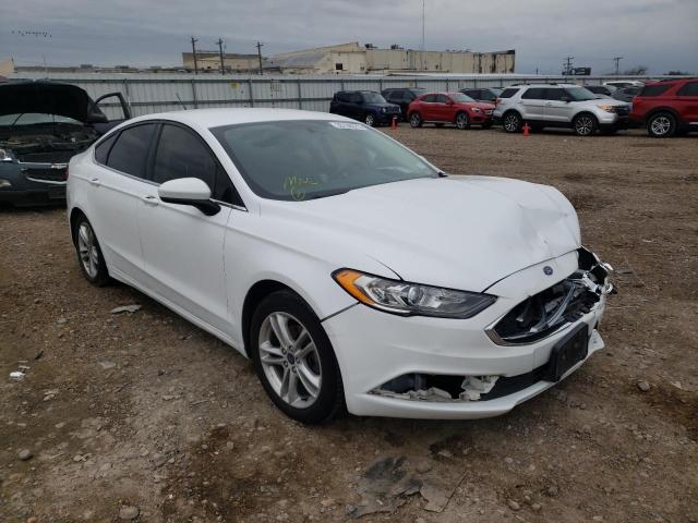 Photo 1 from auction – 2018 FORD FUSION SE with VIN 3FA6P0HD3JR231625