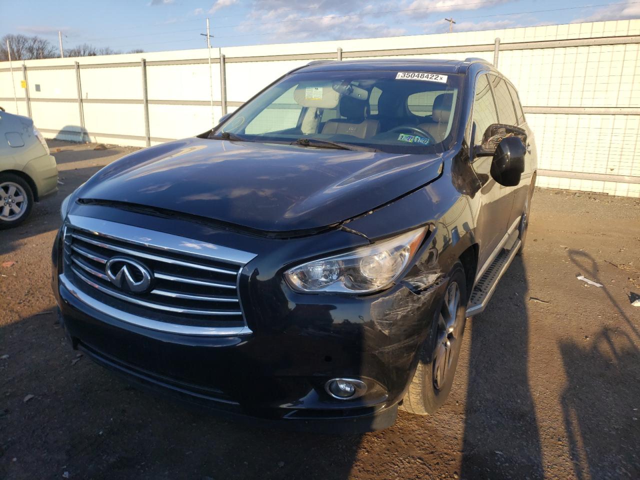 Photo 2 from auction – 2013 INFINITI JX35 with VIN 5N1AL0MM2DC338900