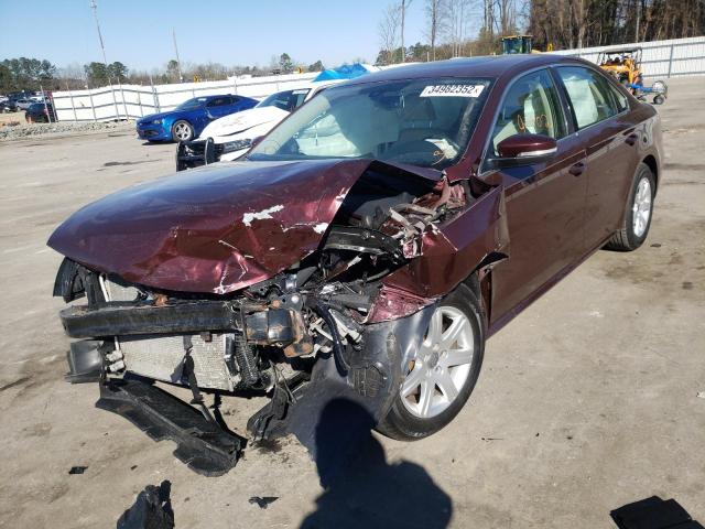 Photo 2 from auction – 2014 VOLKSWAGEN PASSAT SE with VIN 1VWBT7A31EC060227