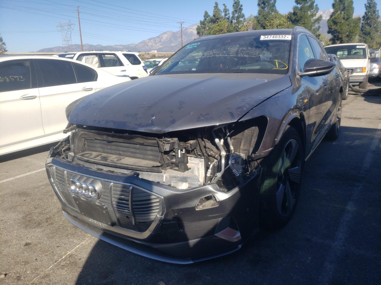 Photo 2 from auction – 2019 AUDI E-TRON PRE with VIN WA1VAAGE3KB006712