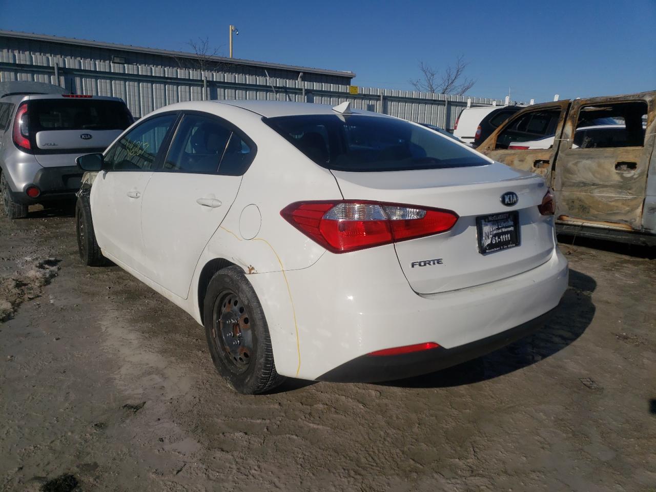 Photo 3 from auction – 2016 KIA FORTE LX with VIN KNAFK4A64G5617281
