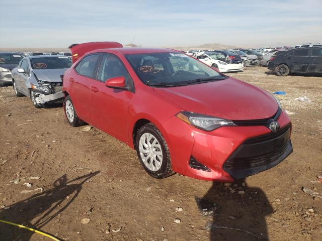 TOYOTA COROLLA L 2018 with VIN 5YFBURHE4JP814080 - Photo from auction