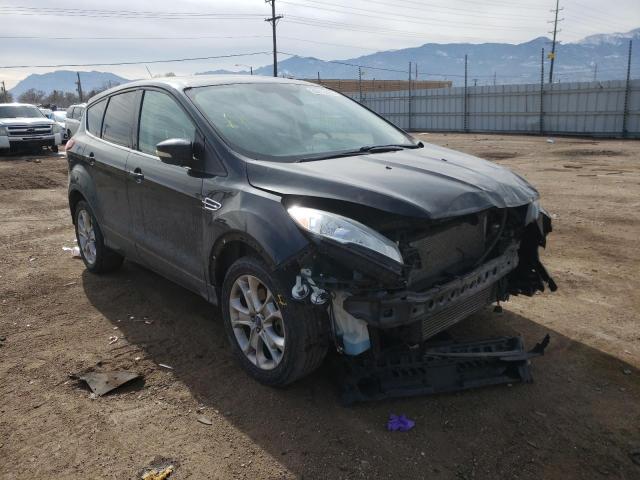 FORD ESCAPE SEL 2013 with VIN 1FMCU9H96DUD40529 - Photo from auction