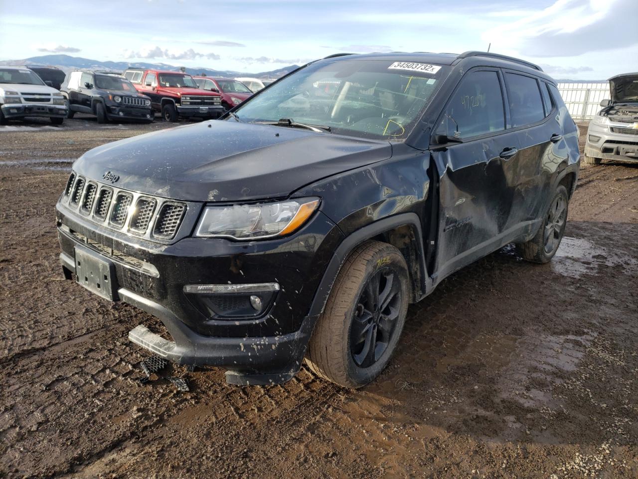 Фото 2 с аукциона – 2018 JEEP COMPASS LA с VIN 3C4NJDBBXJT453300