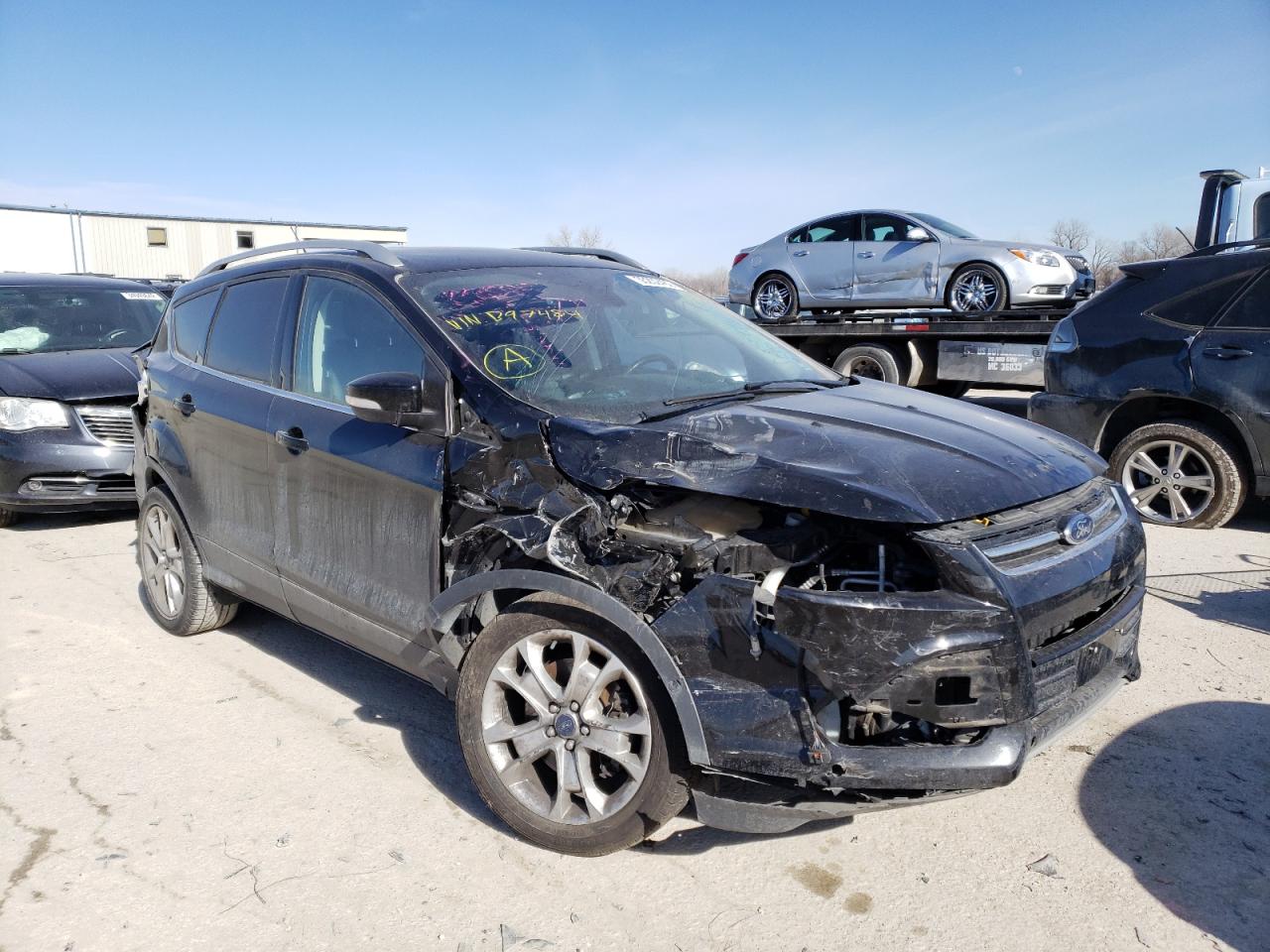 FORD ESCAPE TIT 2016 with VIN 1FMCU0J93GUB97484 - Photo from auction