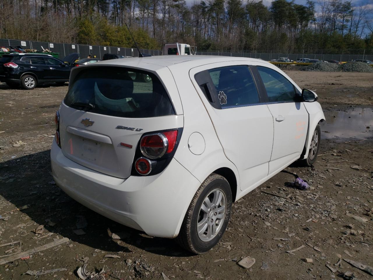 Photo 4 from auction – 2012 CHEVROLET SONIC LT with VIN 1G1JC6SB1C4226843