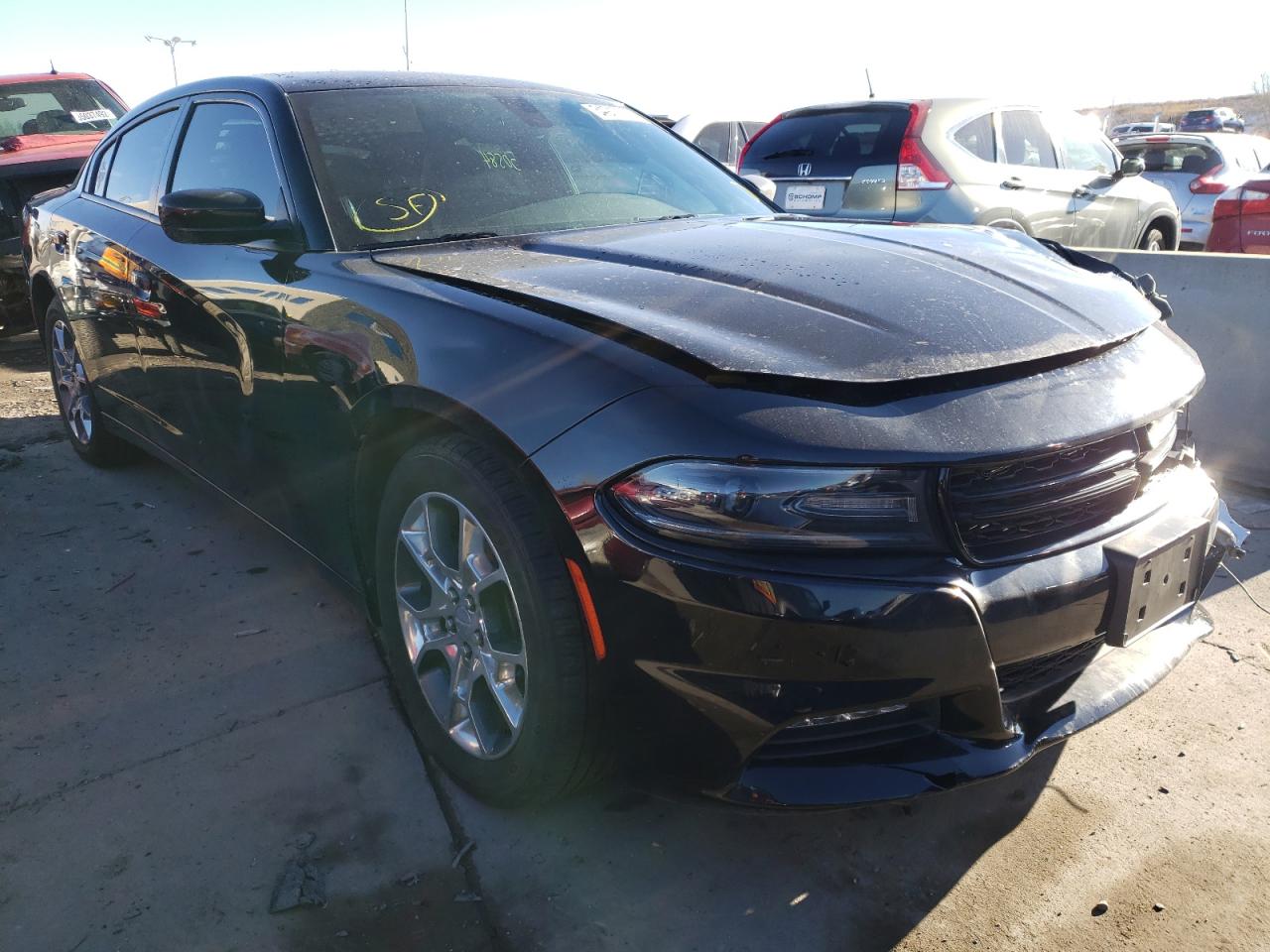 DODGE CHARGER SX 2015 with VIN 2C3CDXJG6FH863822 - Photo from auction