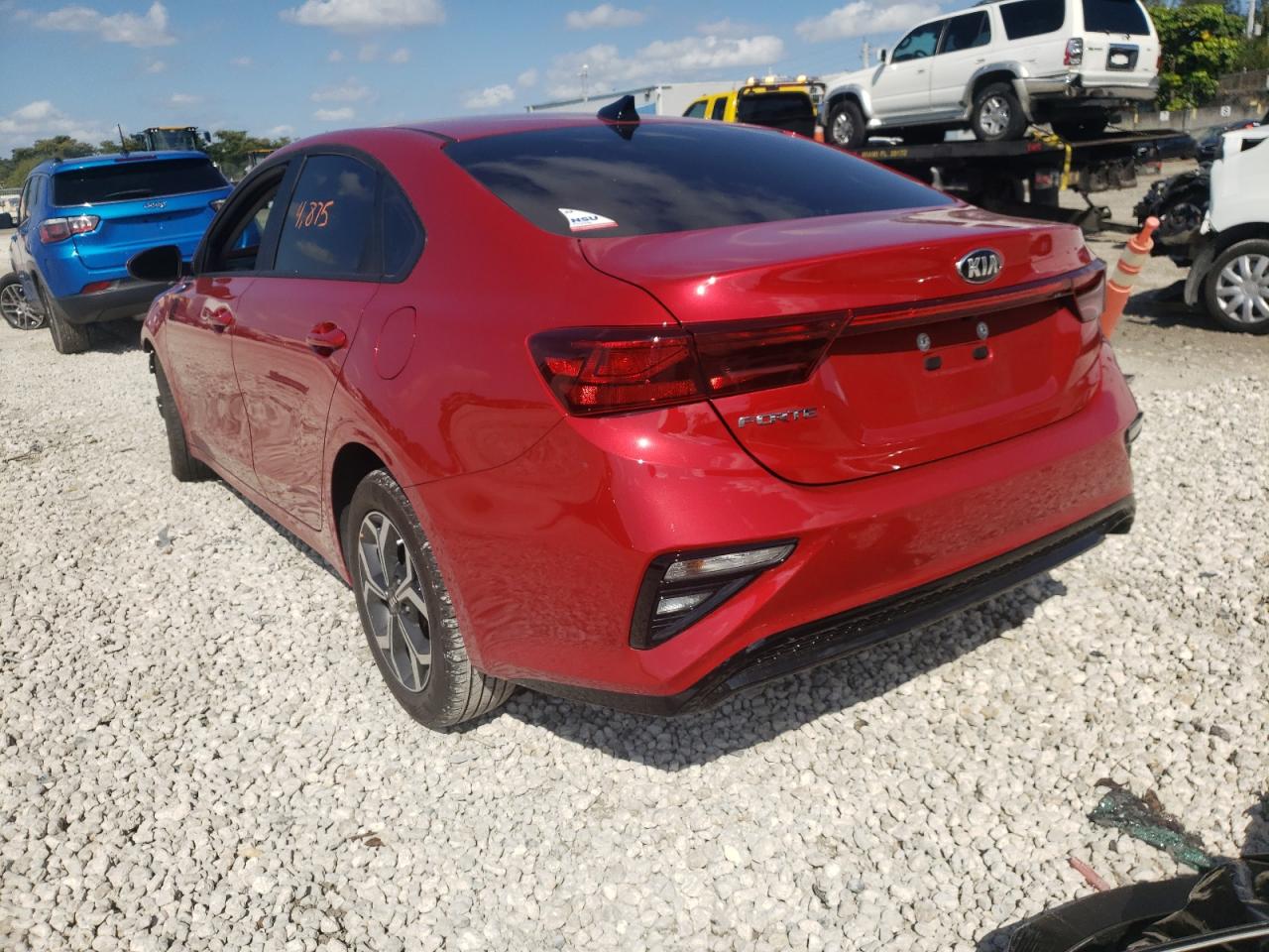 Photo 3 from auction – 2021 KIA FORTE FE with VIN 3KPF24AD0ME388972