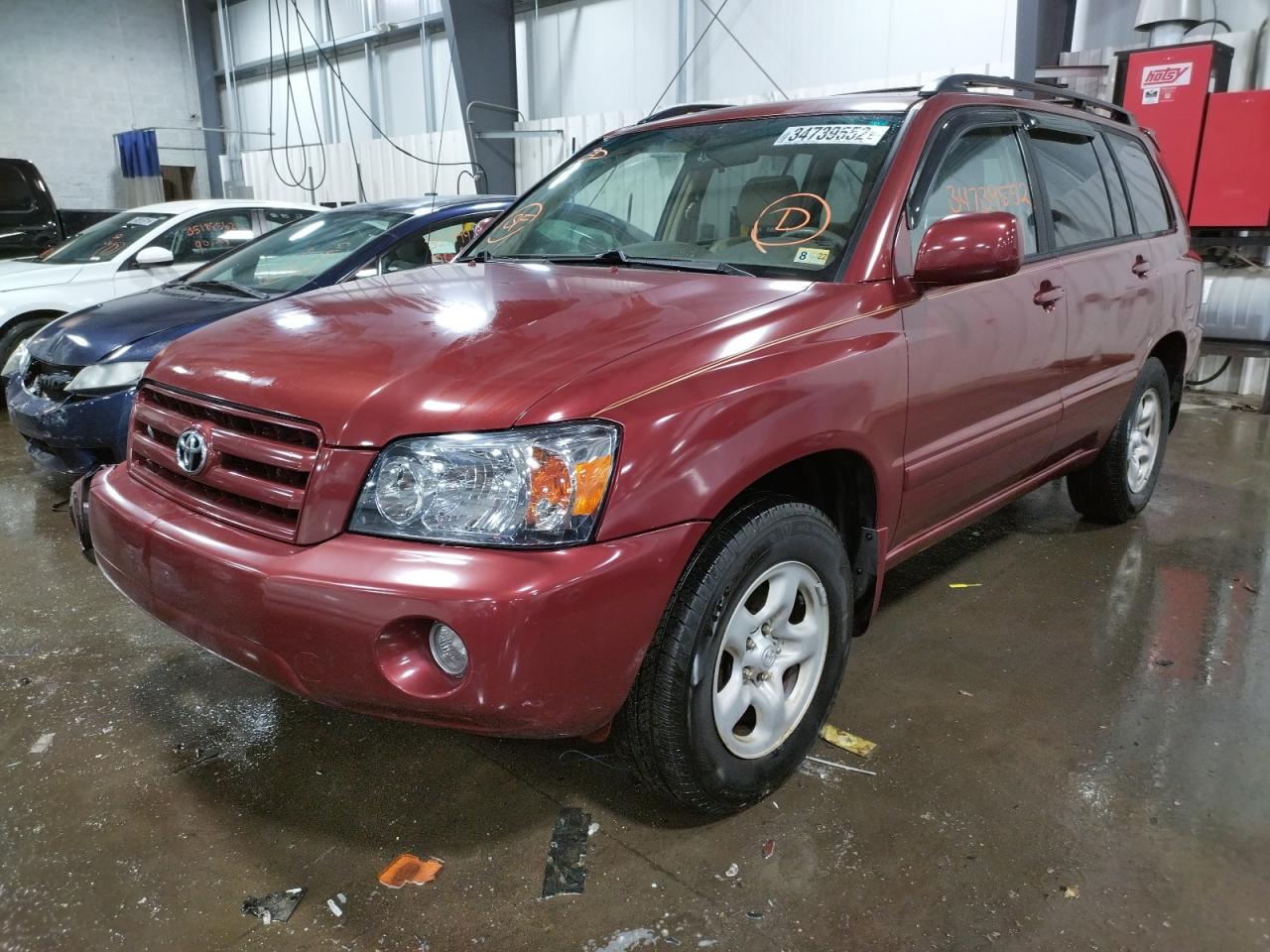 Photo 2 from auction – 2006 TOYOTA HIGHLANDER with VIN JTEGD21A360134690