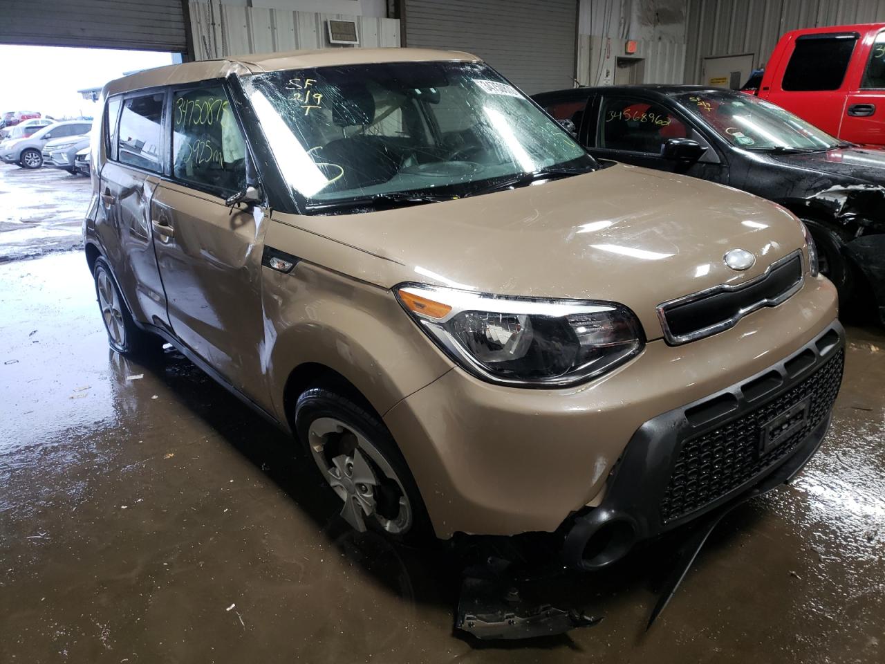 KIA SOUL 2014 with VIN KNDJN2A29E7071634 - Photo from auction