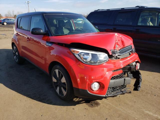 KIA SOUL + 2019 with VIN KNDJP3A58K7668733 - Photo from auction