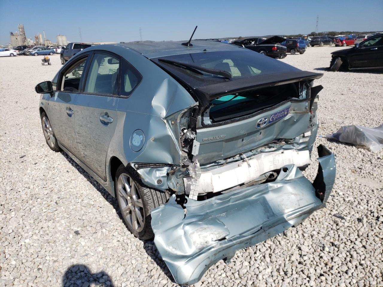 Photo 3 from auction – 2013 TOYOTA PRIUS with VIN JTDKN3DU2D1719999