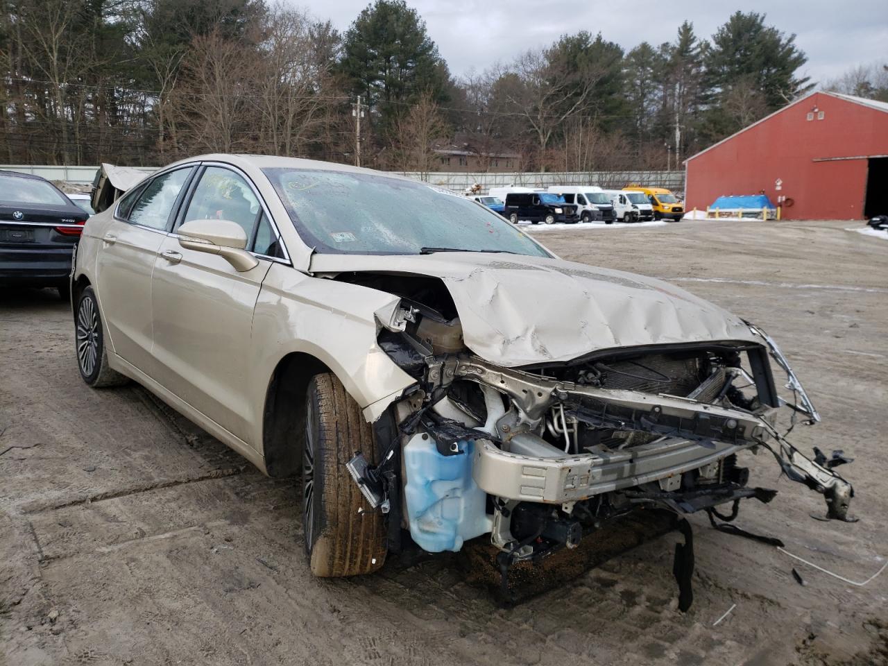 FORD FUSION TIT 2018 with VIN 3FA6P0D97JR205580 - Photo from auction