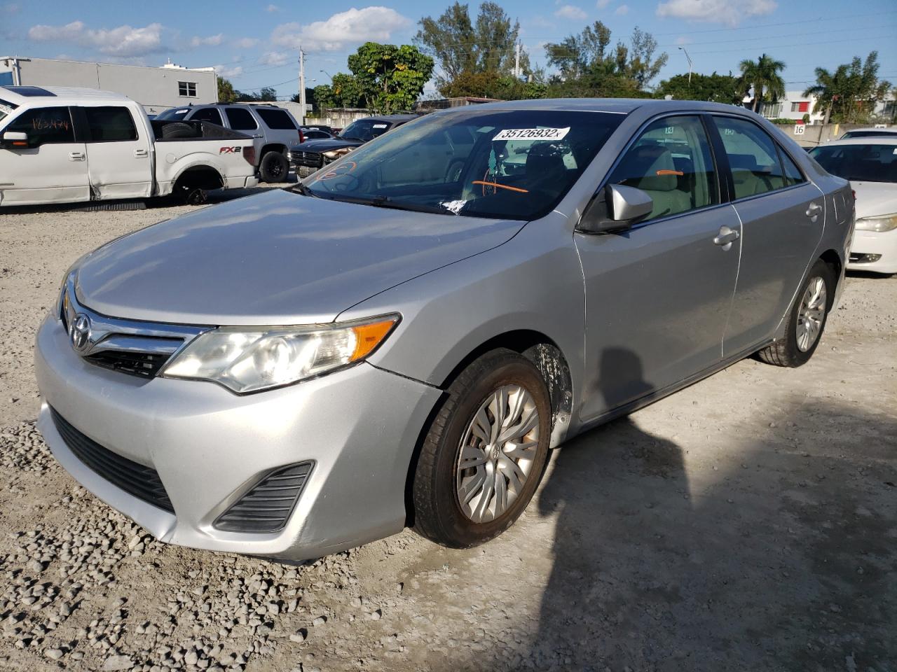 Photo 2 from auction – 2012 TOYOTA CAMRY with VIN 4T1BF1FK2CU128139