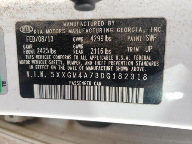 Photo 10 from auction – 2013 KIA OPTIMA LX with VIN 5XXGM4A73DG182318