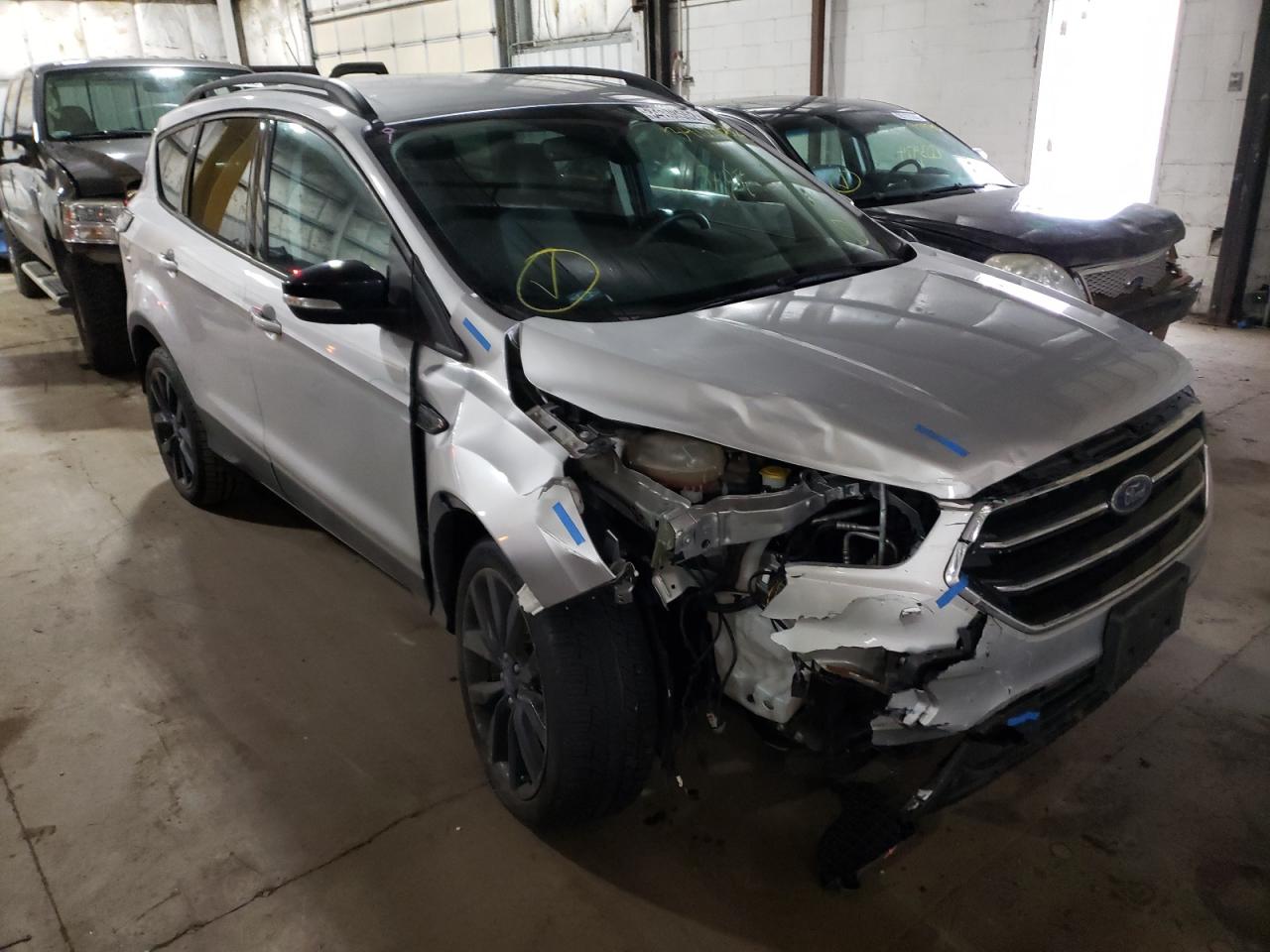 FORD ESCAPE TIT 2017 with VIN 1FMCU9J99HUB45198 - Photo from auction