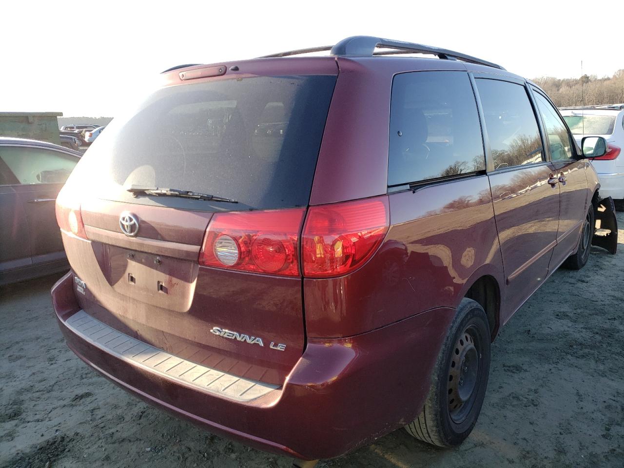 Photo 4 from auction – 2007 TOYOTA SIENNA CE with VIN 5TDZK23C87S069545
