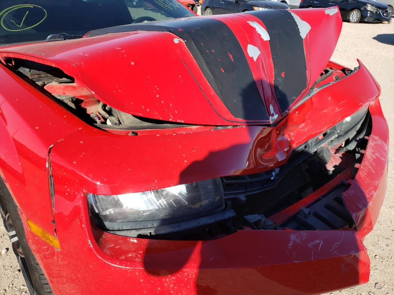 Photo 9 from auction – 2014 CHEVROLET CAMARO LT with VIN 2G1FB1E32E9143695