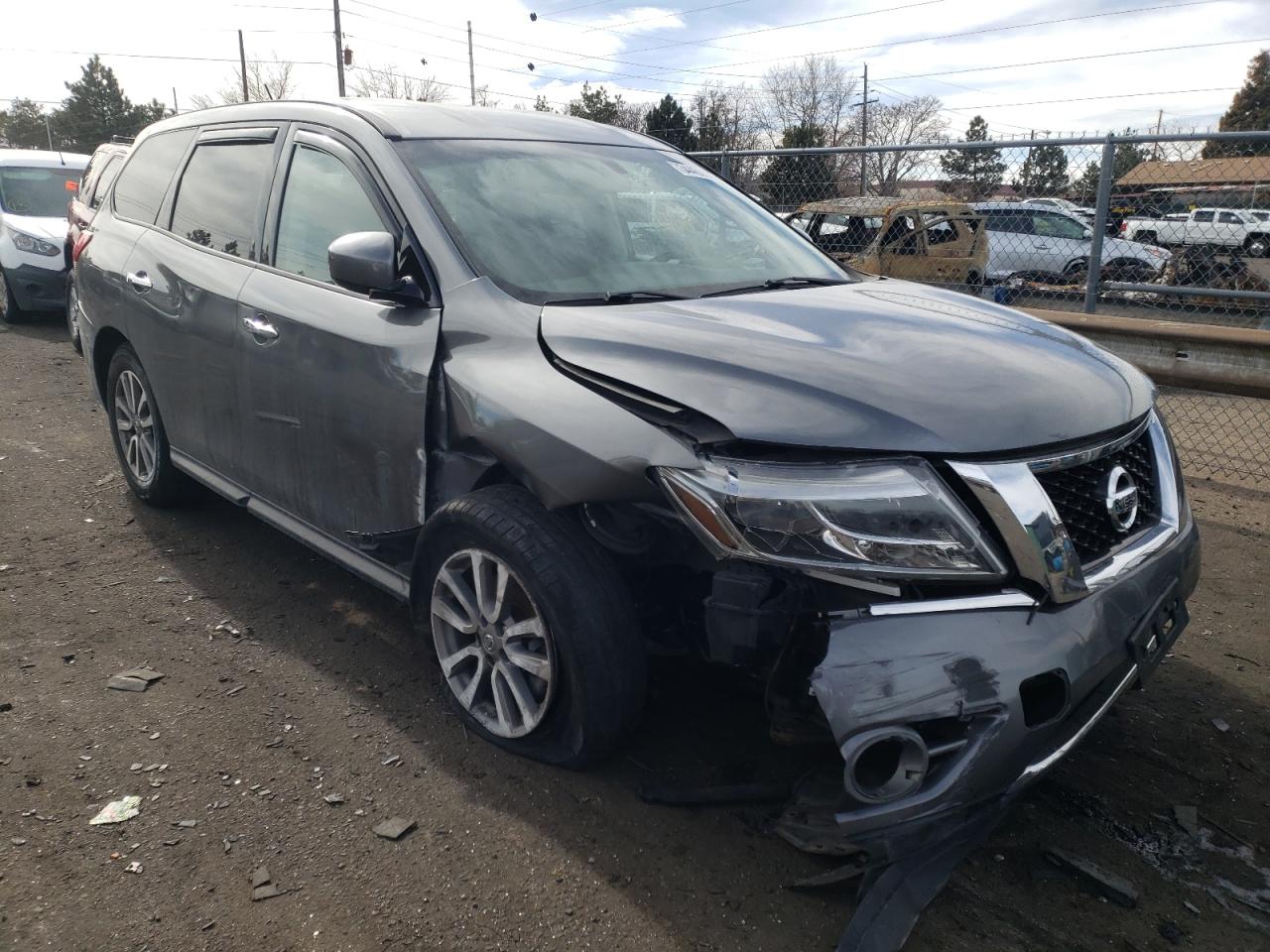 NISSAN PATHFINDER 2015 with VIN 5N1AR2MM5FC628433 - Photo from auction
