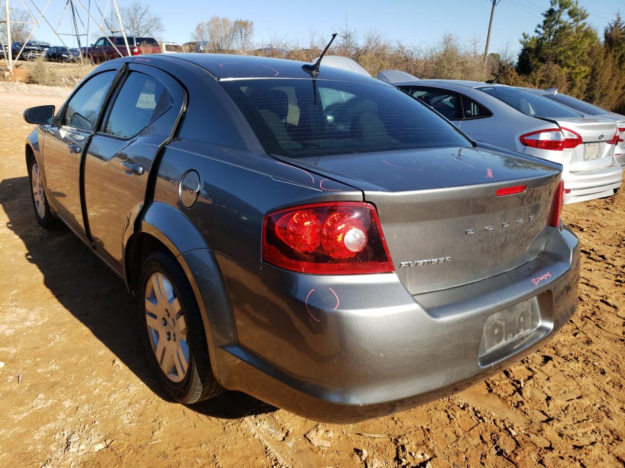 Foto 3 de la subasta – 2012 DODGE AVENGER SE con VIN 1C3CDZAB1CN203738
