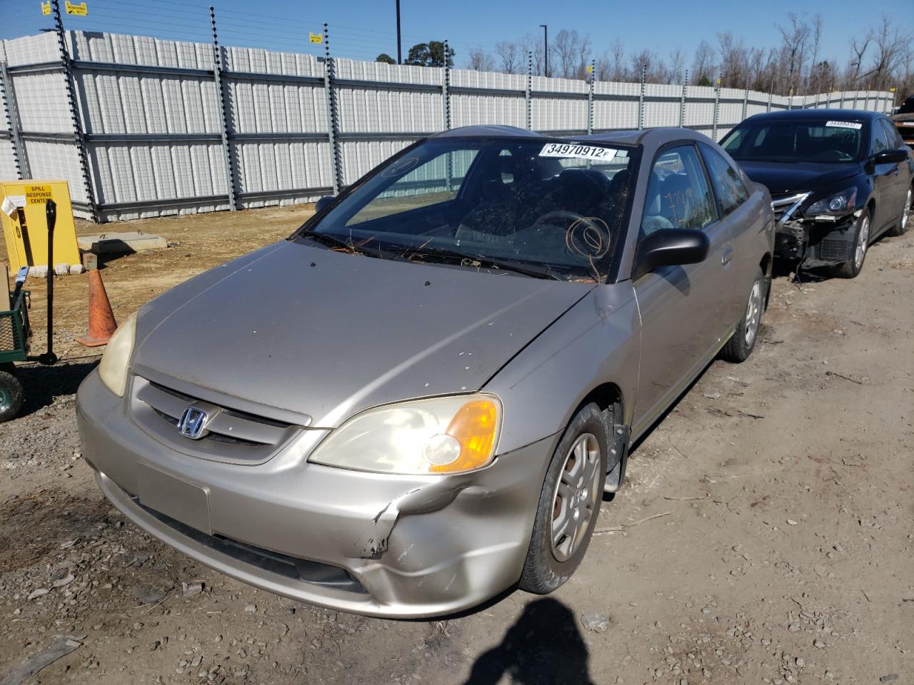 Photo 2 from auction – 2002 HONDA CIVIC LX with VIN 1HGEM22592L019664