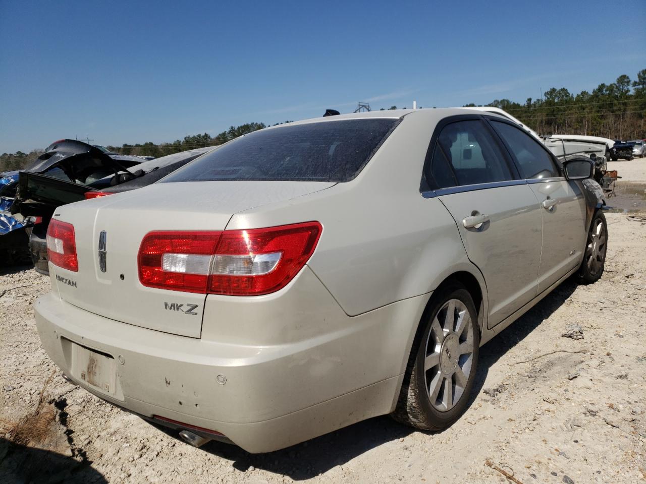 Photo 4 from auction – 2008 LINCOLN MKZ with VIN 3LNHM26T48R625092