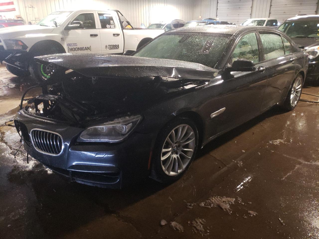 Photo 2 from auction – 2014 BMW 750 LXI with VIN WBAYF8C58ED141841