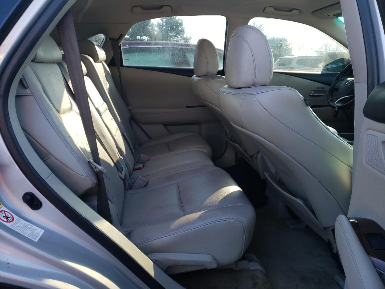 Photo 6 from auction – 2010 LEXUS RX 350 with VIN 2T2BK1BA1AC032229