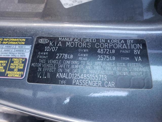 Photo 10 from auction – 2008 KIA AMANTI with VIN KNALD125485155713