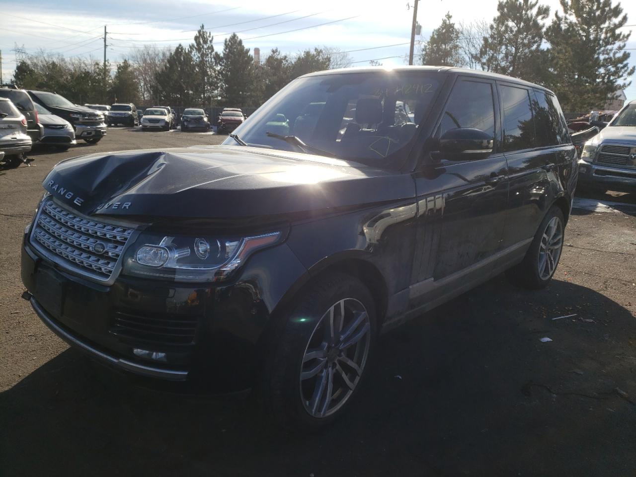 Photo 2 from auction – 2016 LAND ROVER RANGE ROVE with VIN SALGS2EF1GA244593