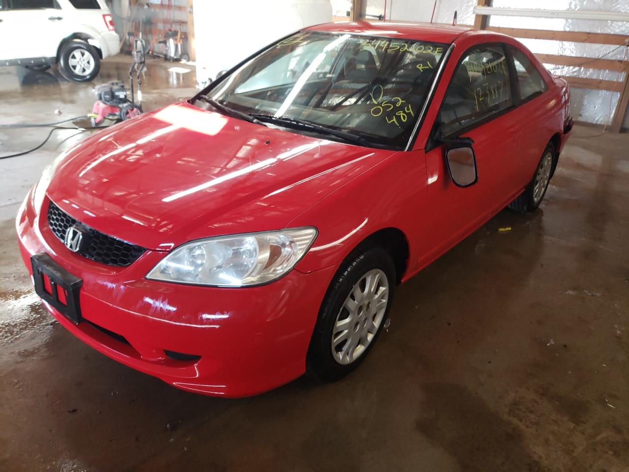 Photo 2 from auction – 2004 HONDA CIVIC LX with VIN 1HGEM22534L052484