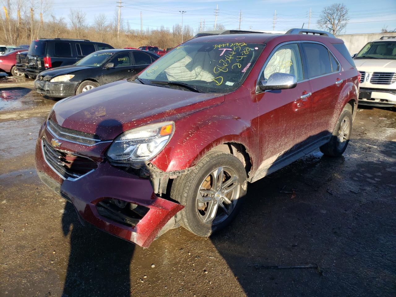Photo 2 from auction – 2016 CHEVROLET EQUINOX LT with VIN 2GNFLGEKXG6196574