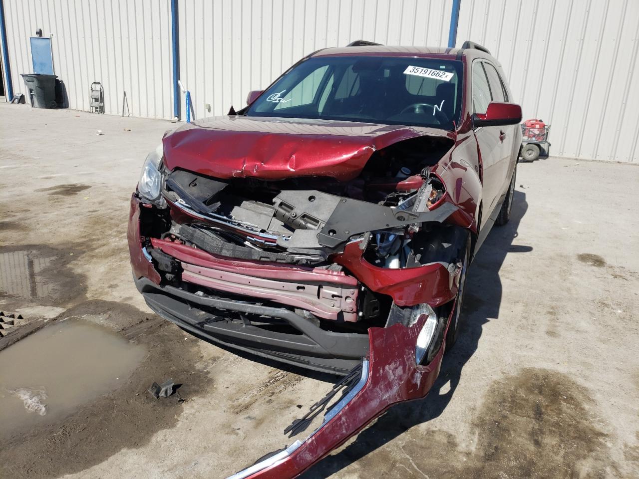 Photo 9 from auction – 2016 CHEVROLET EQUINOX LT with VIN 2GNALCEK2G1114160