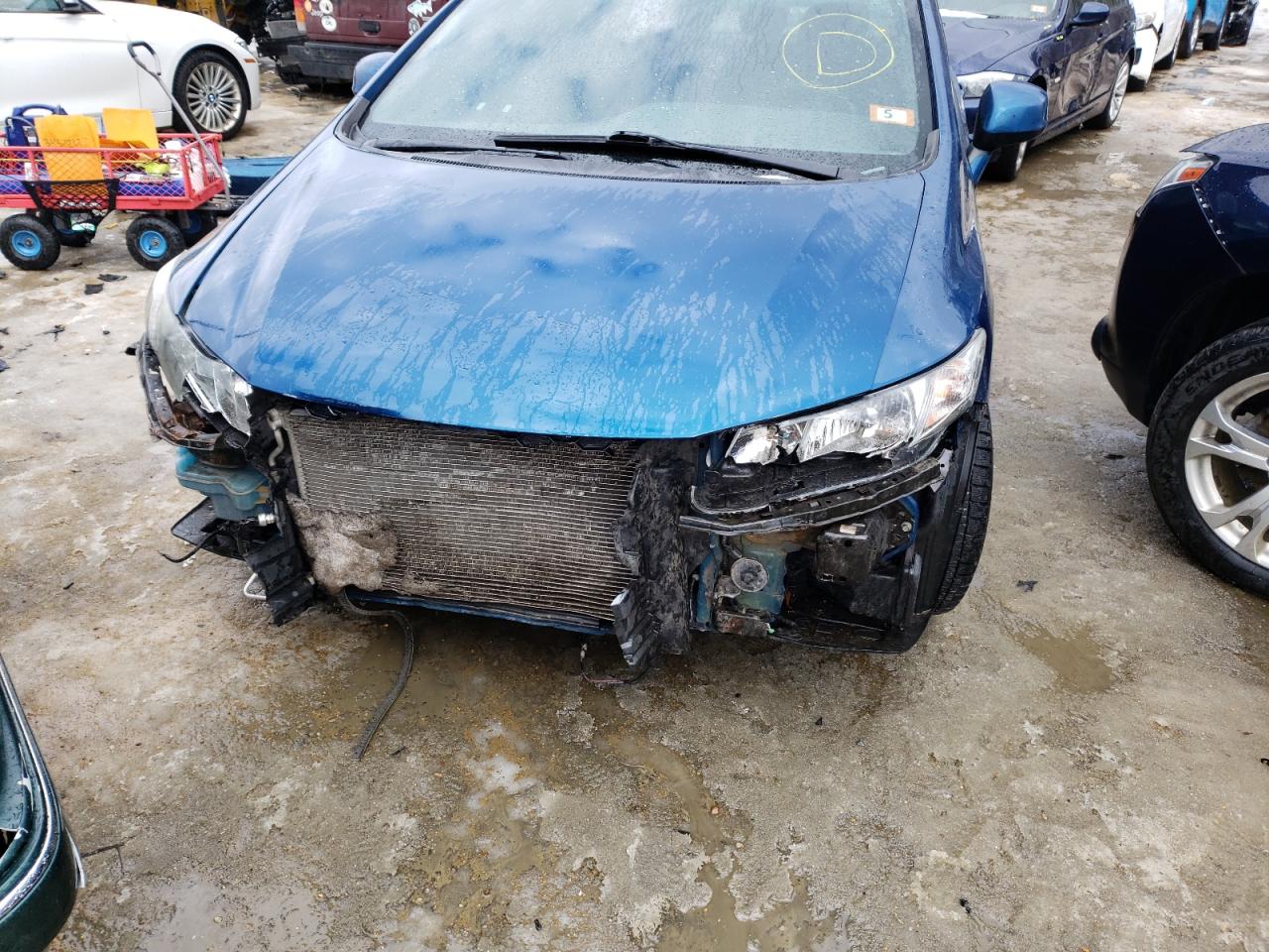 Photo 9 from auction – 2013 HONDA CIVIC SI with VIN 2HGFB6E54DH703695