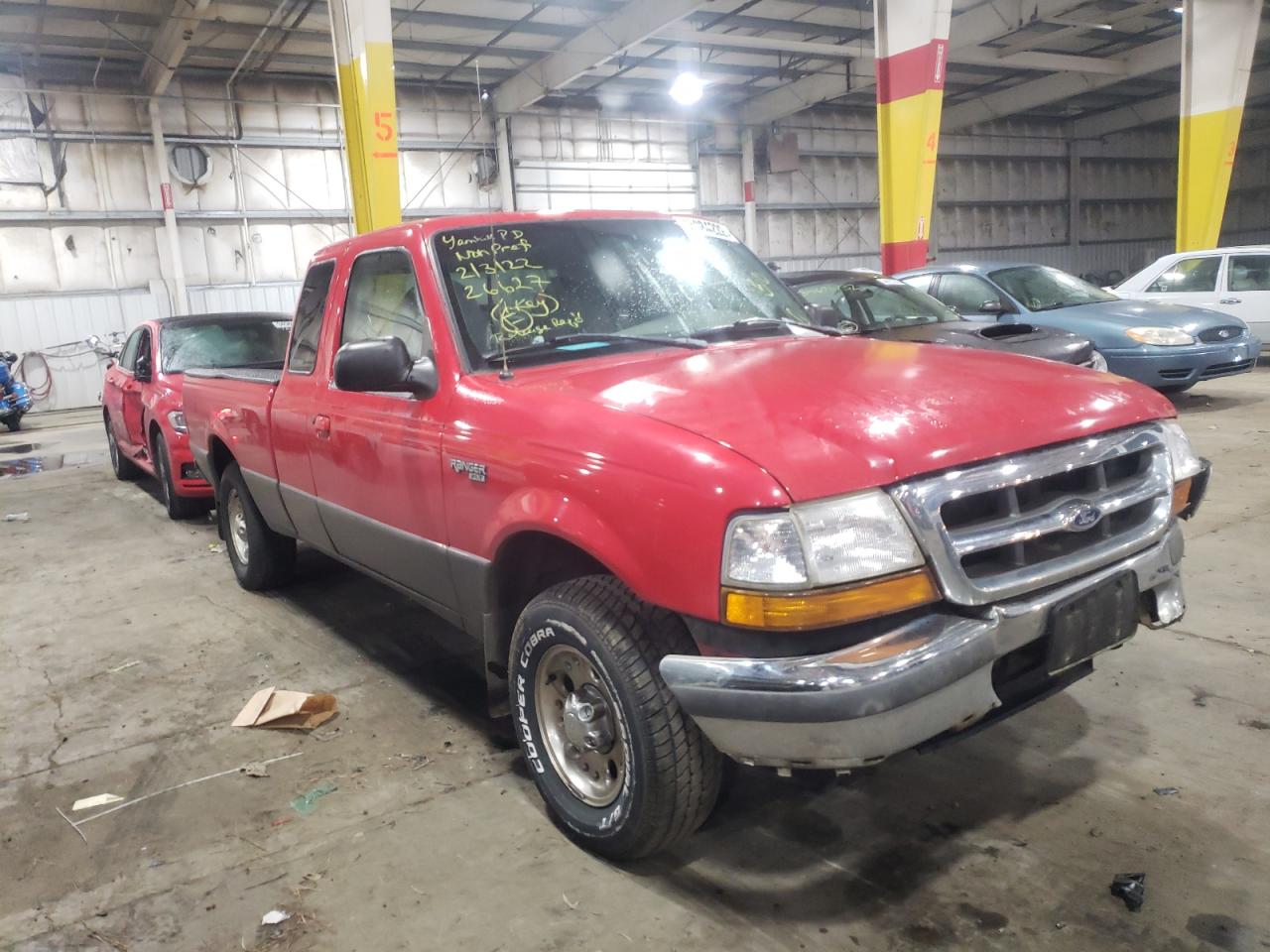 FORD RANGER SUP 1998 with VIN 1FTYR14U4WPB30603 - Photo from auction