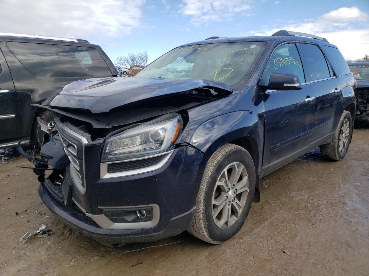 Photo 2 from auction – 2016 GMC ACADIA SLT with VIN 1GKKVRKDXGJ108049