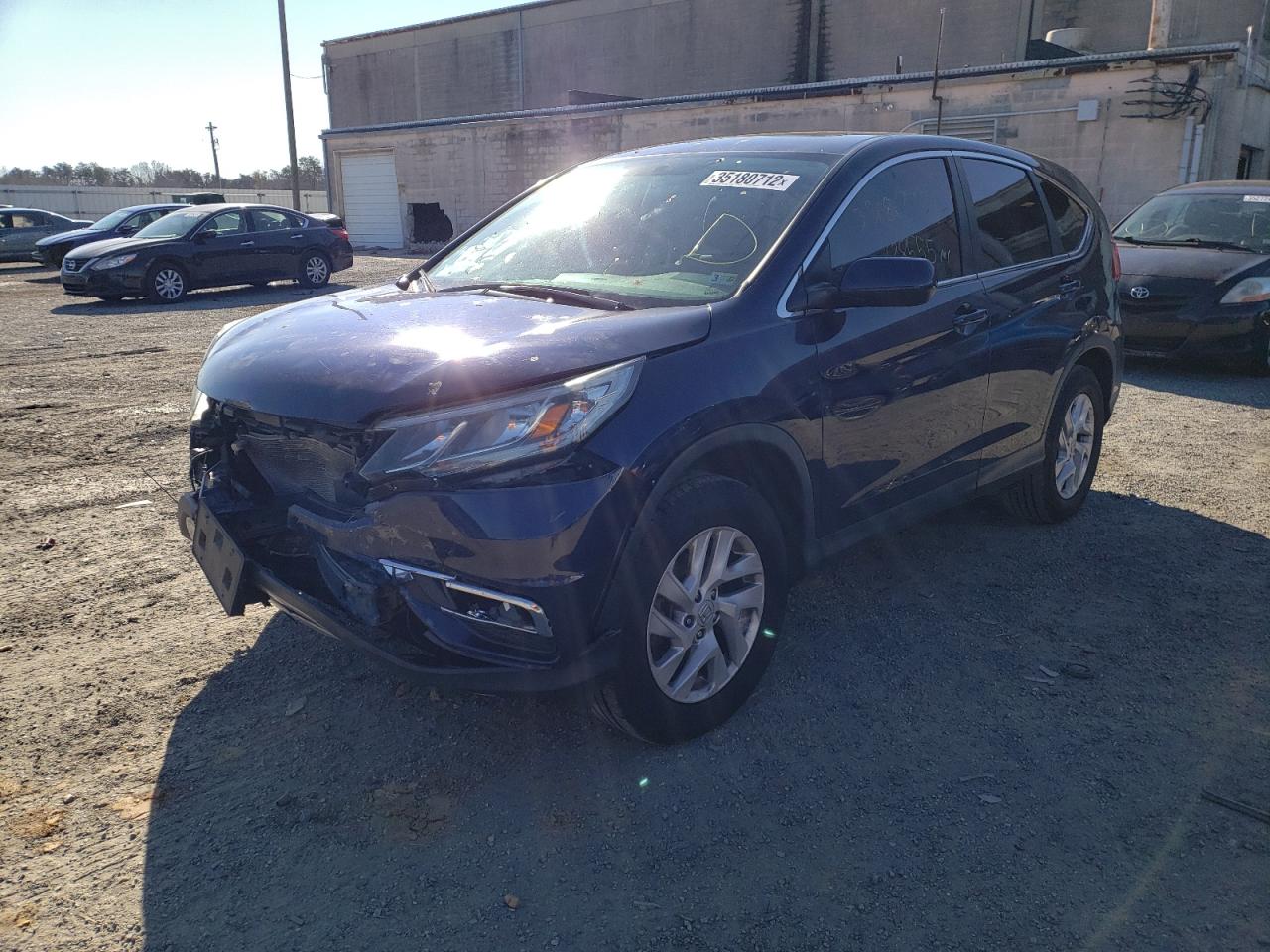 Photo 2 from auction – 2016 HONDA CR-V EX with VIN 2HKRM4H58GH710361